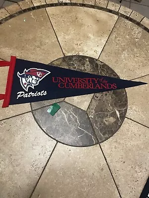 24” X 9” Felt University Of The Cumberlands Patriots Pennant • $9.99