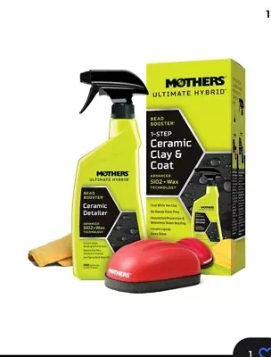 Mothers Ultimate Hybrid 1-Step Ceramic Clay & Coat Kit 07260 • $26.99