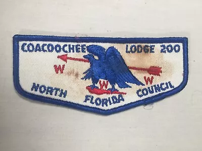 Echockotee OA Lodge 200 Coacoochee Chapter Flap BSA Patch • $139.99