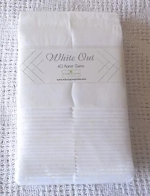 1 40 Pc.  White Out  Essentials Gems Quilting Fabric Strips-unopened • £33.78