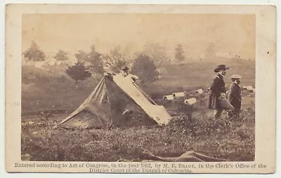 Matthew Brady Civil War CDV 66th New York Infantry  • $350