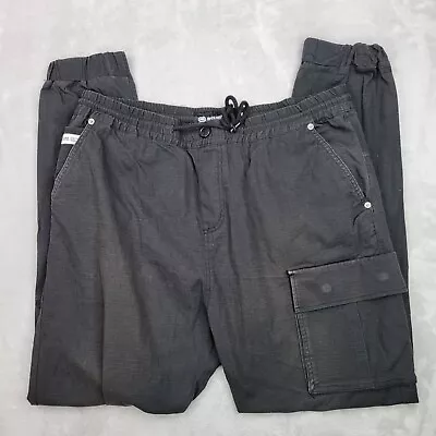 Ecko Pants Men 36 X 31 Black Cargo Pockets Baggy Loose Ripstop 90s Y2K Adult L • $26.11