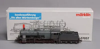 Marklin 37057 HO Scale Wurttemberg State Railways Klasse K Steam Loco & Tender • $248.45