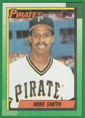 Mike Smith - 1990 Topps #552 - Pittsburgh Pirates Baseball Card • $1.25