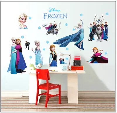 Disney Frozen 3D Butterfly Wall Removable Stickers Decals Kids Nursery Wall Art • $20.99