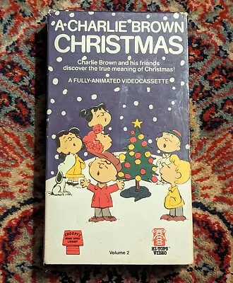 A Charlie Brown Christmas (VHS) • $5.99