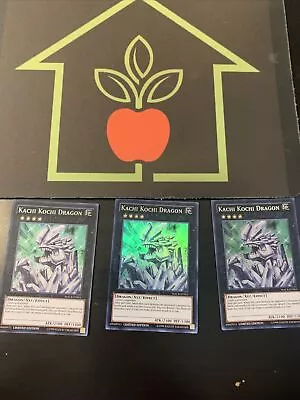 3x (M/NM) - Kachi Kochi Dragon - MACR-ENSE1 - Super Rare Limited NM YuGiOh • $3