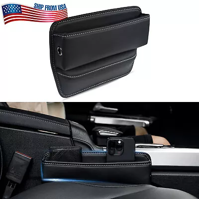 Auto Accessories Crevice Gap Filler Storage Box Car Seat Side Pocket Organizer • $19.99