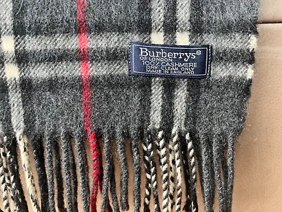 Authentic Burberry 100% Cashmere Scarf • $249