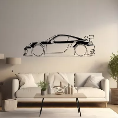 Metal Wall Art - Sport Car Wall Art Car Lovers Automotive Decor • $34.50