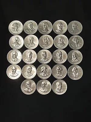 Shell's 1968 Mr. President Coin Game 23 Different Coins • $7.50