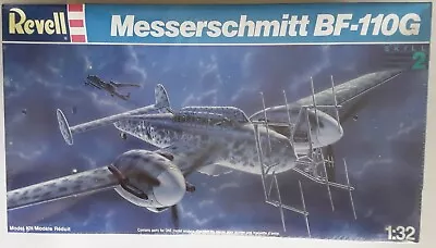 NEW  Revell  Messerschmitt BF-110G Model Aircraft.  1/32 Scale.  Factory Sealed  • $36.95