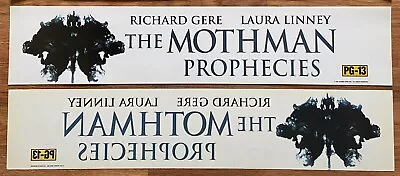 📽 The Mothman Prophecies (2002) - Double-Sided Movie Theater Mylar Poster 5x25 • $12.99