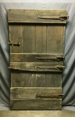 Antique Early 18TH Century  Dutch Door Old VTG Wrought Iron Hardware 1170-21B • $1995