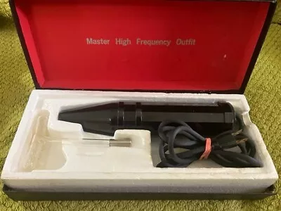 Vintage Master Plasma High Frequency Violet Ray Unit • $50