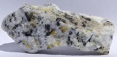 CANCRINITE With ALBITE ANNITE & ZIRCON--Dennis Hill Maine--Fluorescent Classic • $14