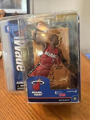 Miami Heat Dwyane Wade McFarlane NBA Series 12 Action Figure Number 3 • $40