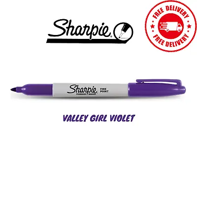 Sharpie Colour Permanent Marker Pens Fine Point Ultra Fine Point & Lid • £2.50