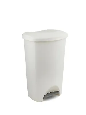 Addis Plastic Family Kitchen Utility Pedal Bin 50 Litre Linen Cream 517264ebay • £17.49