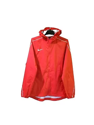 Nike Team Woven Rain Reflective Hooded Running Jacket Mens Size M NWT AJ3654-657 • $152.47