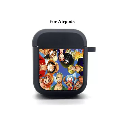 Anime ONE PIECE Airpods Couple Cover Apple Bluetooth Earphone Case Protective • $4.99