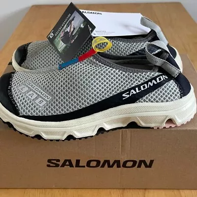 Salomon RX Moc 3.0 Unisex PEWTER/DESERT SAGE/ROSE CLOUD Slide Shoes New In Box • £62.51