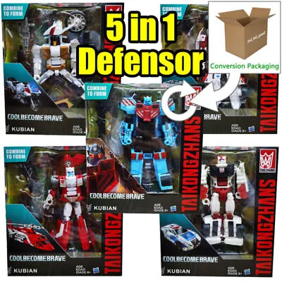Robot Kids Toys Transformers G1 5in1 Bruticus Defensor Autobot IDW Action Figure • $118.43