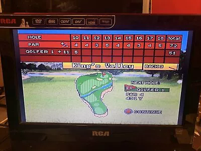 GOLDEN TEE Plug & Play Arcade Golf Home Edition Radica 2005 Tested Working • $21