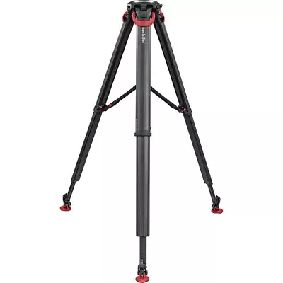 $3550 • Buy Sachtler Flowtech 100 MS Carbon Fiber Tripod W/ Mid-Level Spreader & Rubber Feet