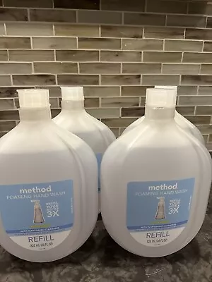 Method Foaming Hand Soap Refill Sweet Water 28 Fl Oz Pack Of 4 - New & Sealed • $39.99