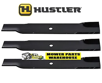 3 Mower Blades For Hustler 52  Raptor 603995 795526 783753 Made In Usa • $37.95