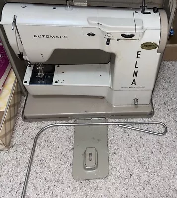 Elna Sewing Machine - Type 722010 - Tabard S.A. Geneva Switzerland • $100