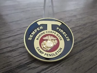 USMC Base Camp Pendleton Challenge Coin #706U • $16.99