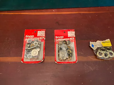 Vintage Snap Fastener Kits And Fastener Refills Lot Of 3 NOS Various Sizes • $15