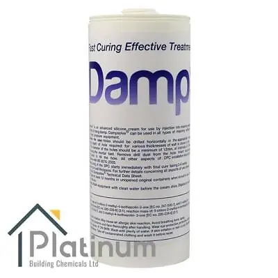 £21 • Buy DAMPSOLVE Damp Proof Injection Cream 1 X 1L | DPC Course Rising Damp Treatment