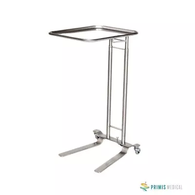 Midcentral Medical MCM-751 Stainless Steel Foot Control Mayo Stand 16 1/4  X... • $891.25