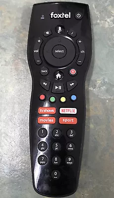 Genuine Foxtel IQ4 IQ3 Remote With Netflix Button - Foxtel Voice Remote Iq3 Iq4 • $30