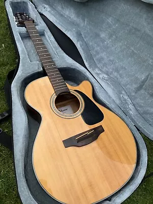 Takamine GF30CE-NAT Cutaway Solid Top Electro-Acoustic+Pod Case Cheap Easy Fix • £295