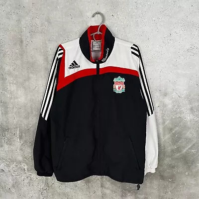 £45.59 • Buy Liverpool 2007 2008 Training Football Jacket Adidas Track Top Jersey Size L