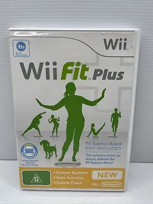 Wii Fit Plus Nintendo Wii Game - Free Shipping #2 • $4