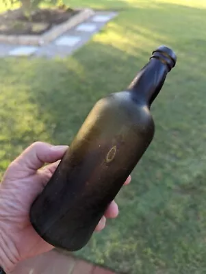 Circa 1840 Water-worn Shipwreck Half Size Pontil Blackglass Porter • $28.96