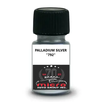 Touch Up Paint Kit For Mercedes Palladium Silver 792 With Brush 2 Oz SHIPS TODAY • $14.99