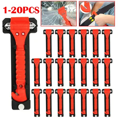 Car Safety Hammer Emergency Escape Tool Car Window Breaker And Seat Belt Cutter • $79.99