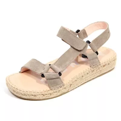 H4780 Sandalo Donna MANEBI Woman Suede Sandal • $200.64