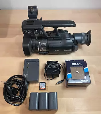 JVC GY-HM100U Pro HD Camcorder With Fujinon Lens With Extras • $499.99