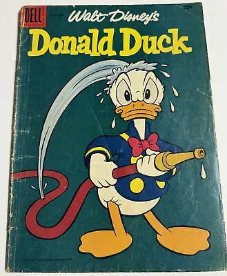 DONALD DUCK #60 VG (4.0) DELL Comics 1958 CARL BARKS Original Story Silver Age • $18