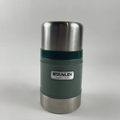 Stanley Classic Stainless Steel Thermos Vacuum Food Jar 17oz Camping Cold Hot • $27.95