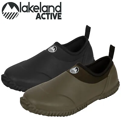Lakeland Active Men's Grasmere Waterproof Muck Shoes Garden Outdoor Memory Foam • £54.99