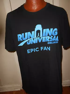 Running Universal Orlando Epic Fan Men's XL Black Short Sleeve T-Shirt. • $14.99