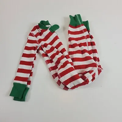 Hanna Andersson Toddler Christmas Pajamas Red White Stripe 2t • $7.99